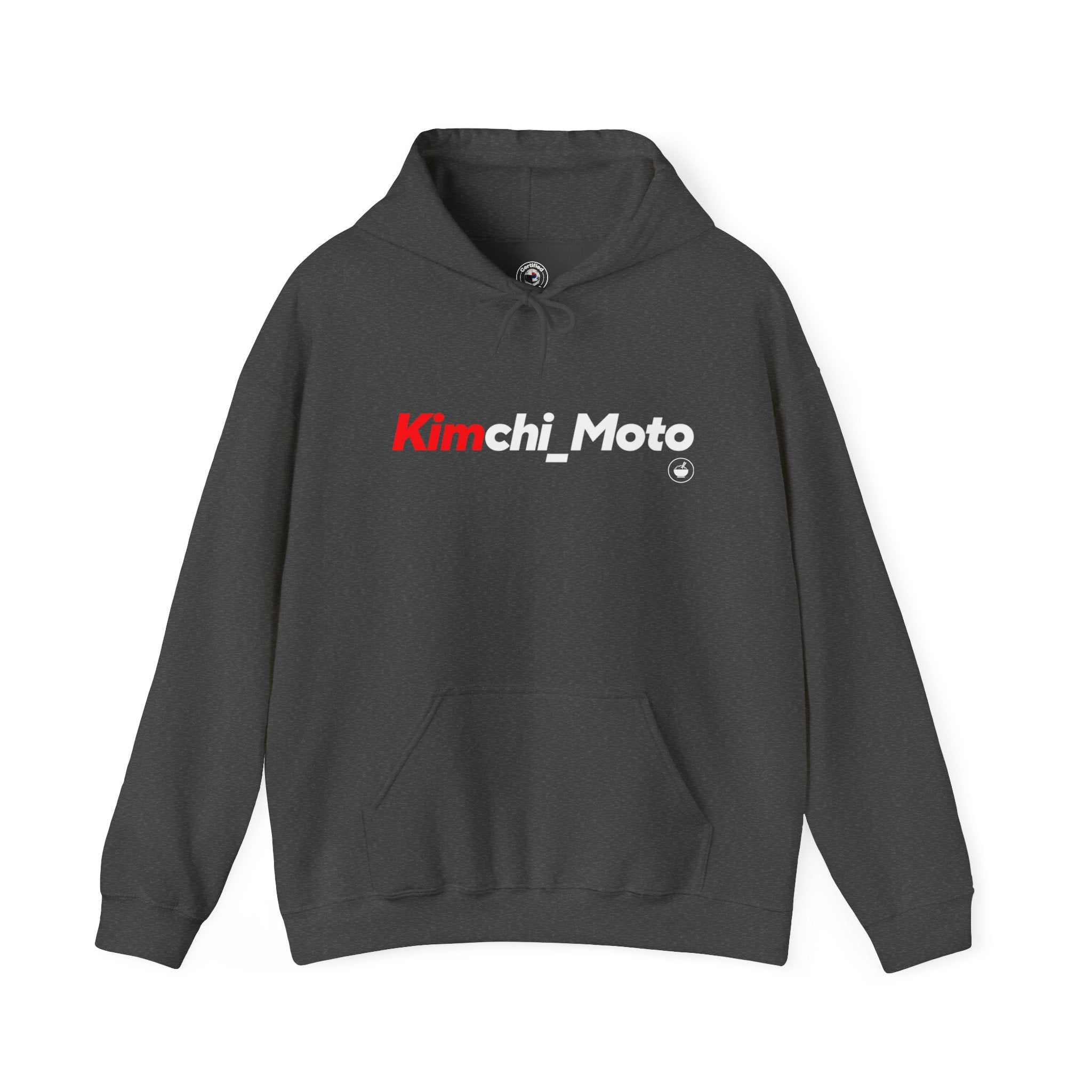 Kimchi Hoodie — "No Kimchi No Rice" Korean Food Graphic Pullover