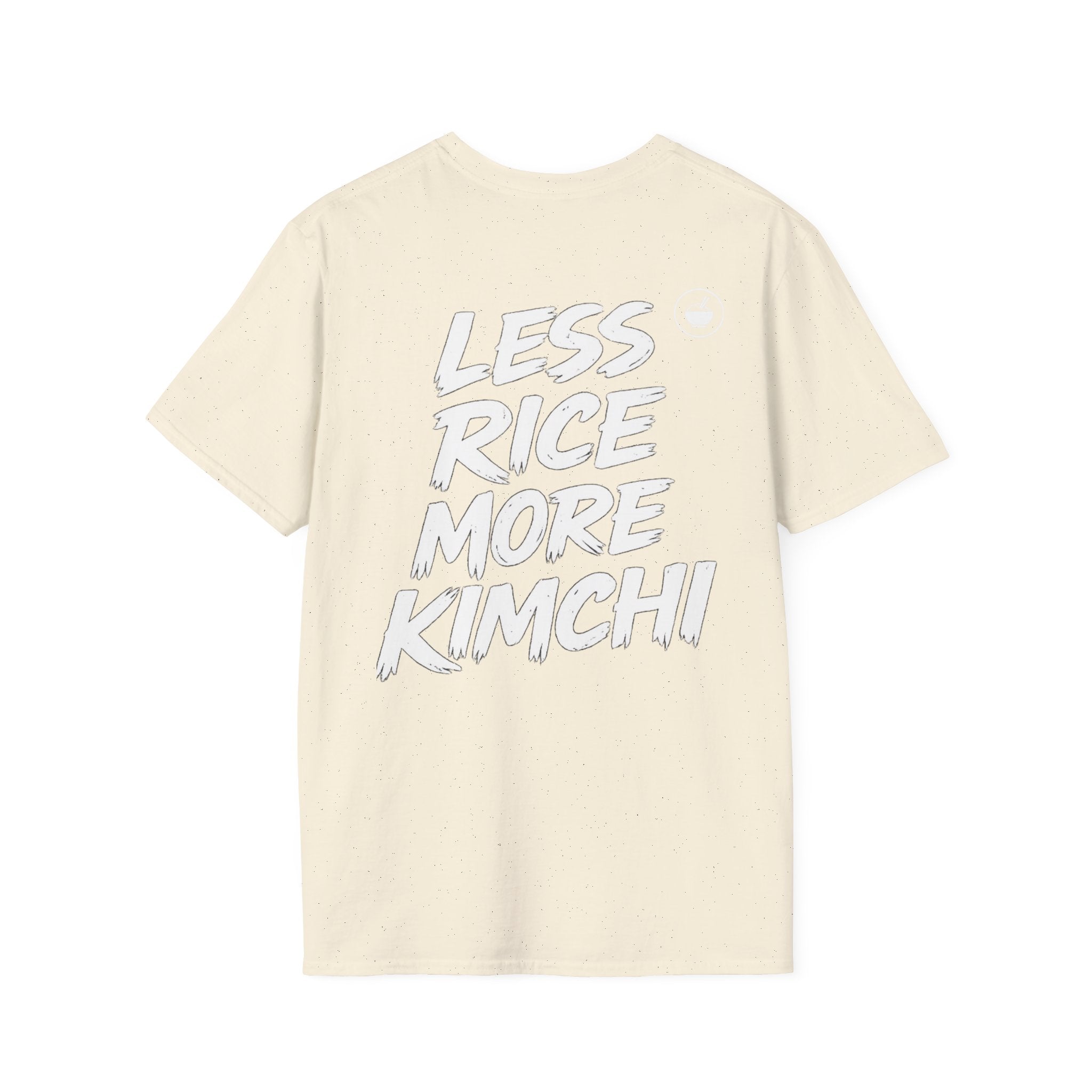 Kimchi T‑Shirt — 'Less Rice More Kimchi' Graphic Tee