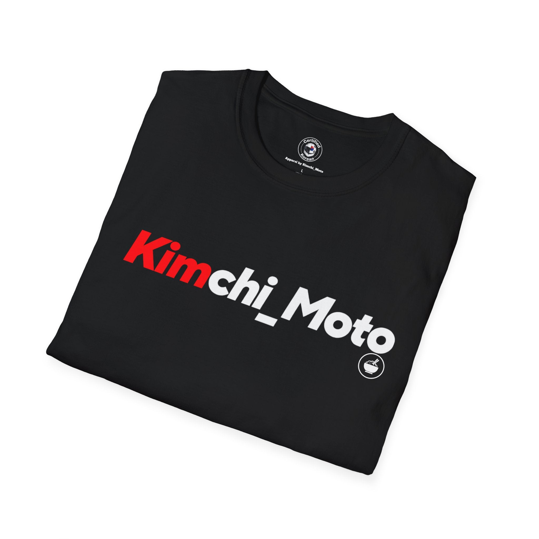 Kimchi Name Tee — “No Kimchi No Rice” Graphic T-Shirt