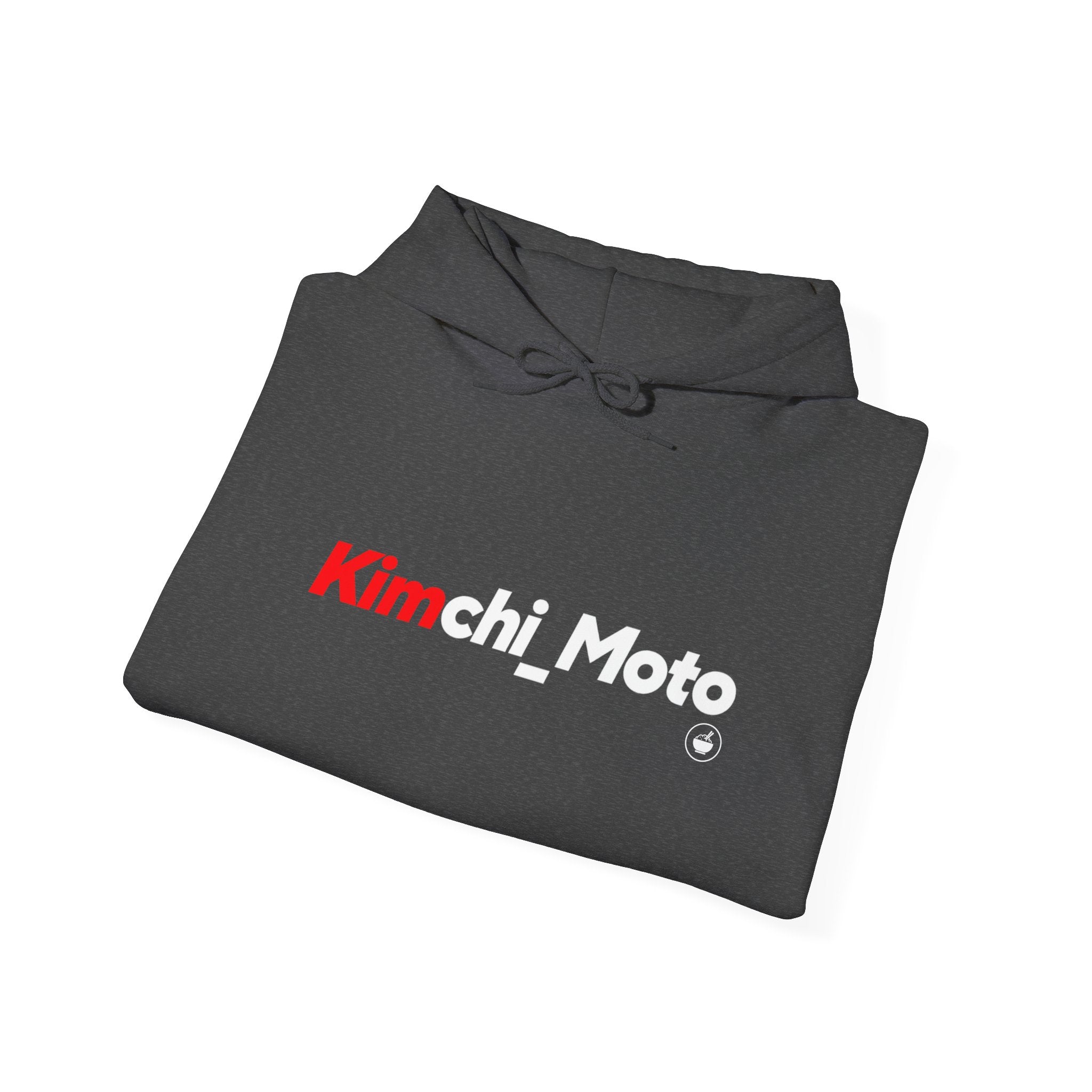 Kimchi Hoodie – 'Less Rice More Kimchi' Graphic Pullover