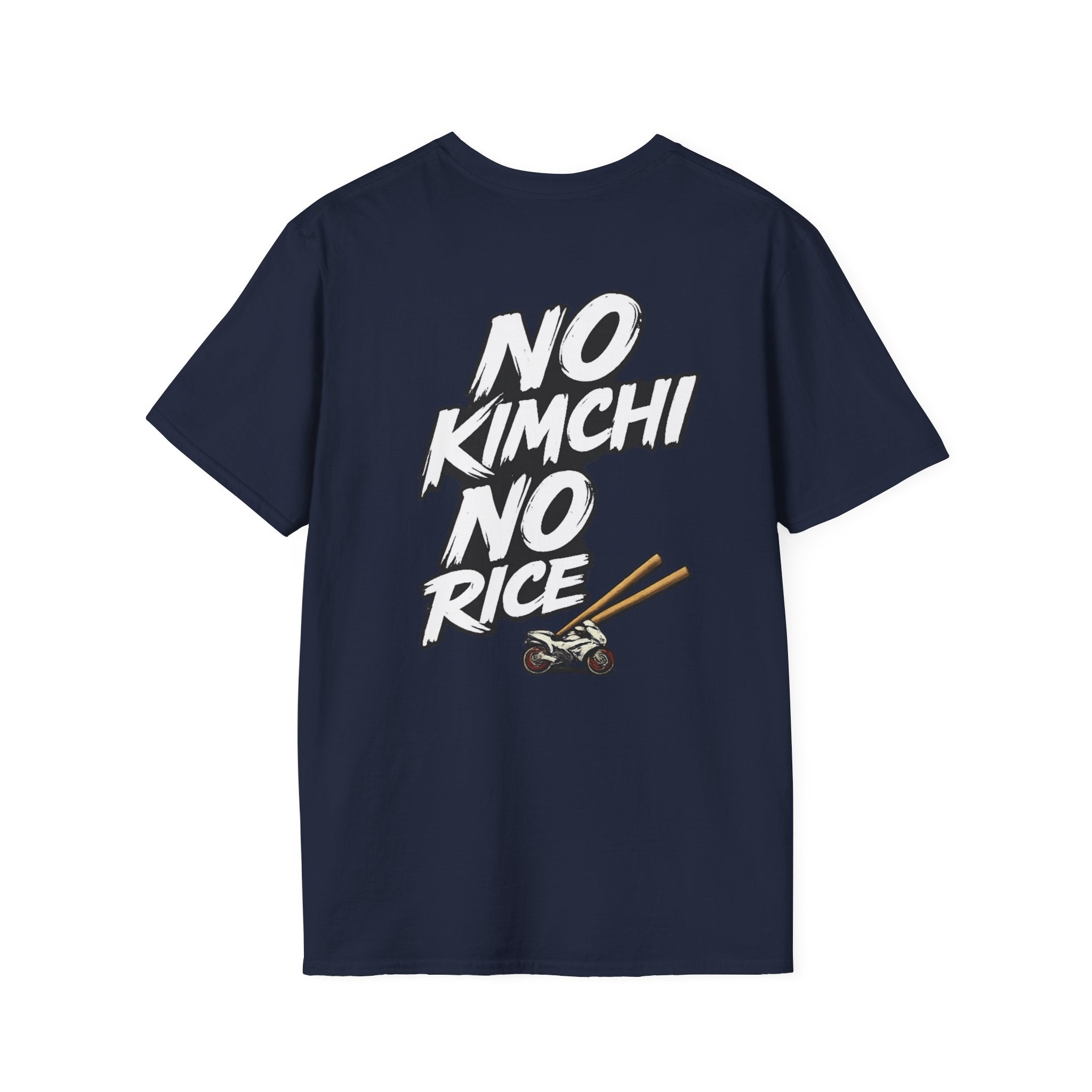 Kimchi Name Tee — “No Kimchi No Rice” Graphic T-Shirt