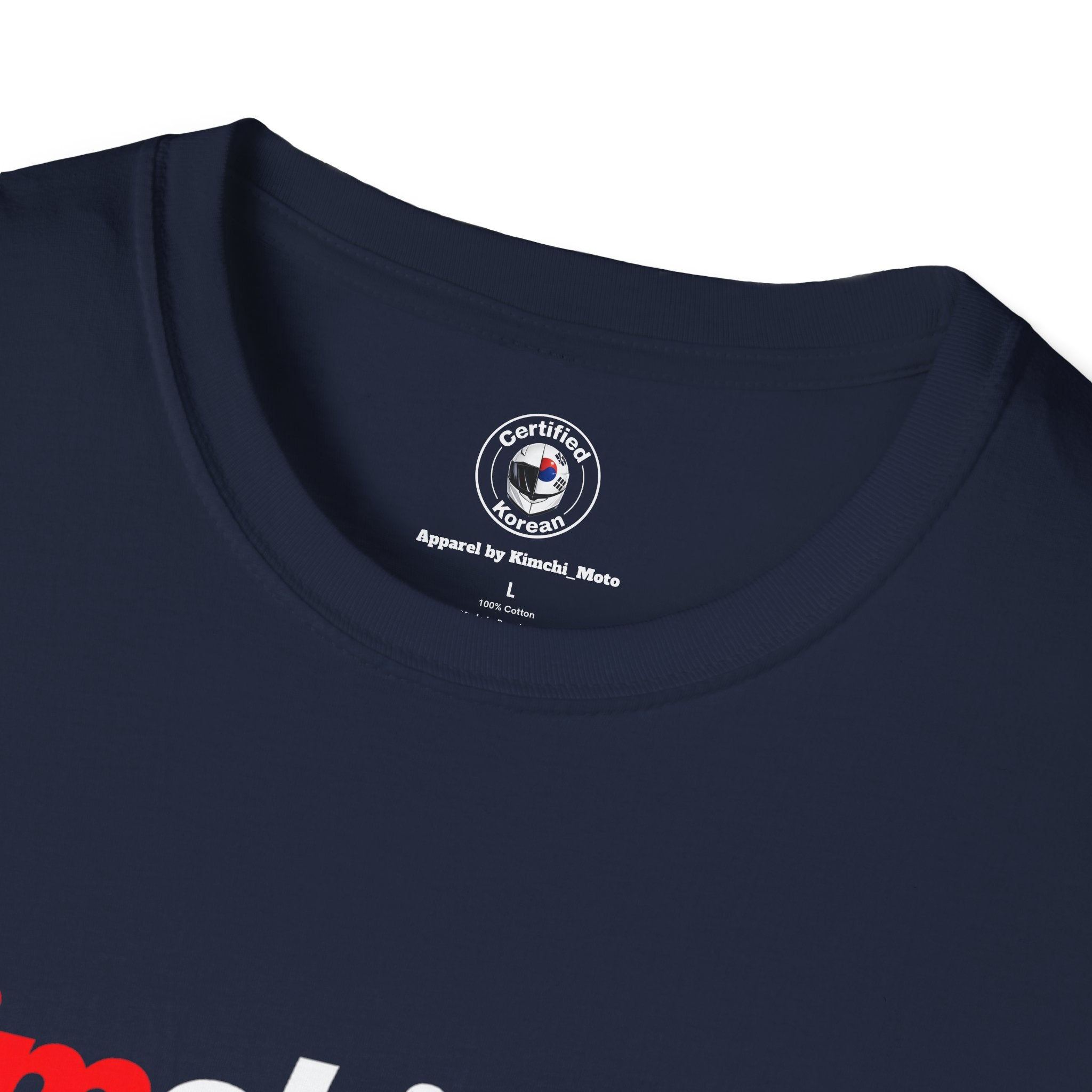 Kimchi Name Tee — “No Kimchi No Rice” Graphic T-Shirt