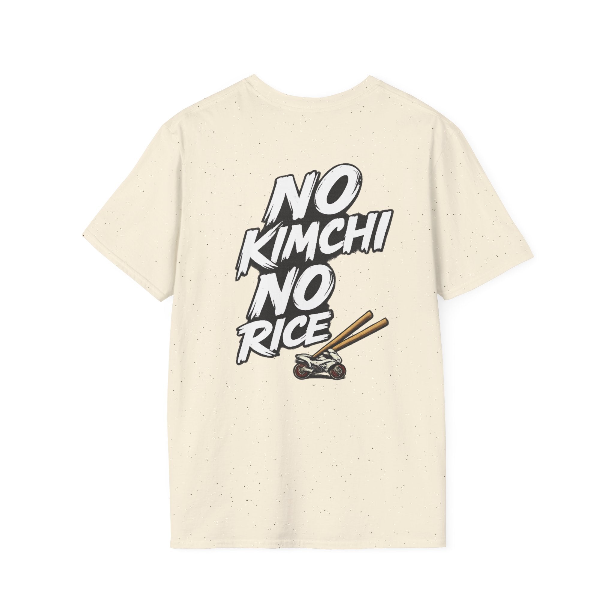 Kimchi Name Tee — “No Kimchi No Rice” Graphic T-Shirt