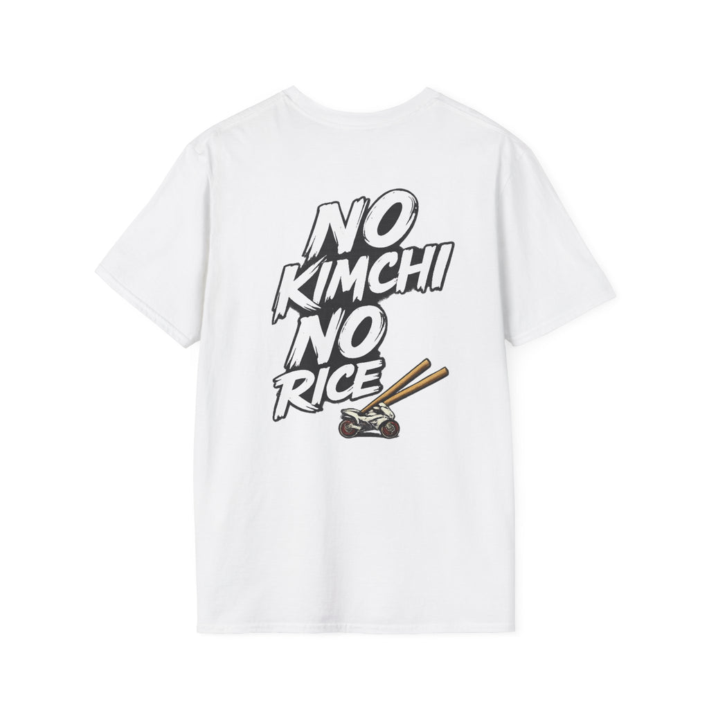 Kimchi Name Tee — “No Kimchi No Rice” Graphic T-Shirt