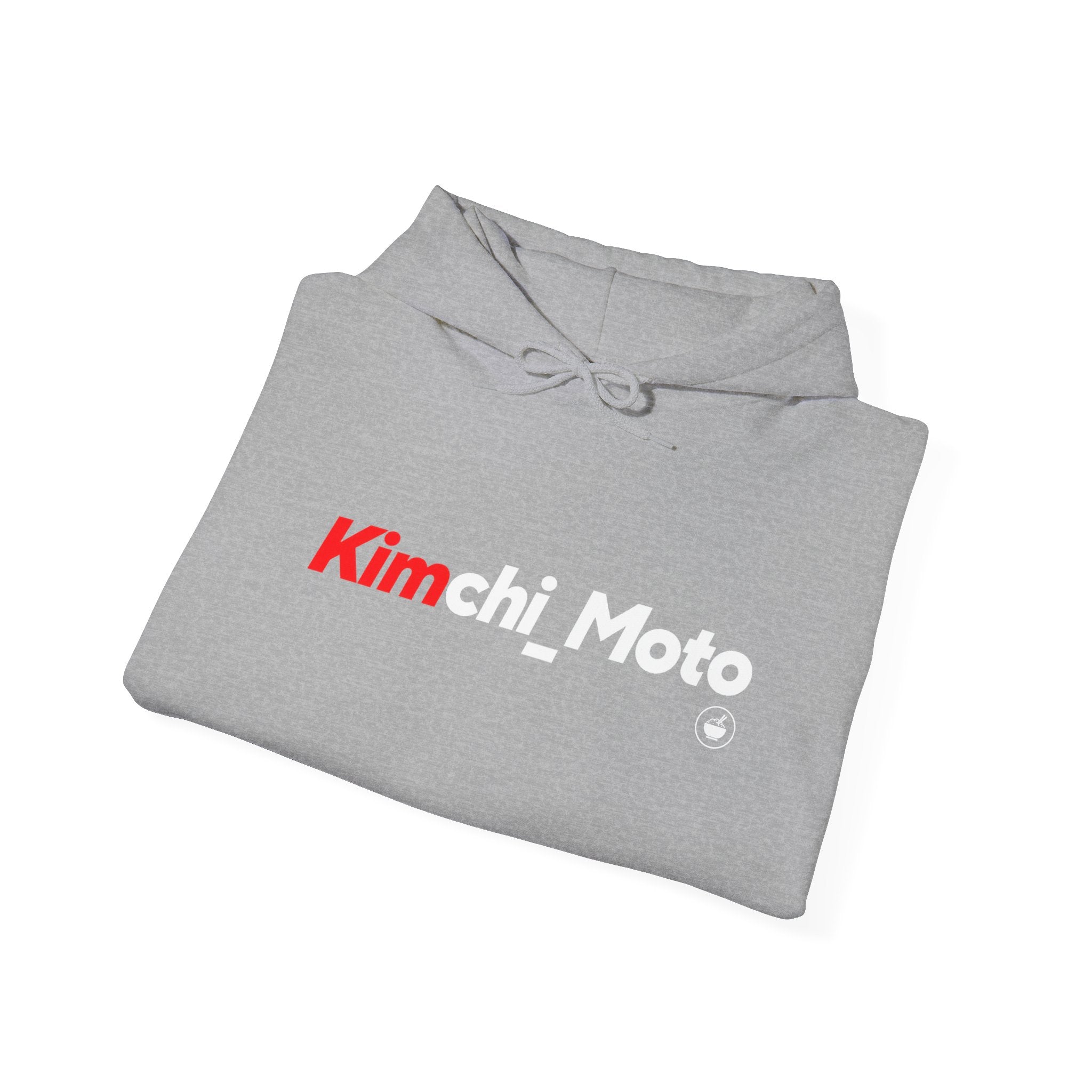 Kimchi Hoodie — "No Kimchi No Rice" Korean Food Graphic Pullover