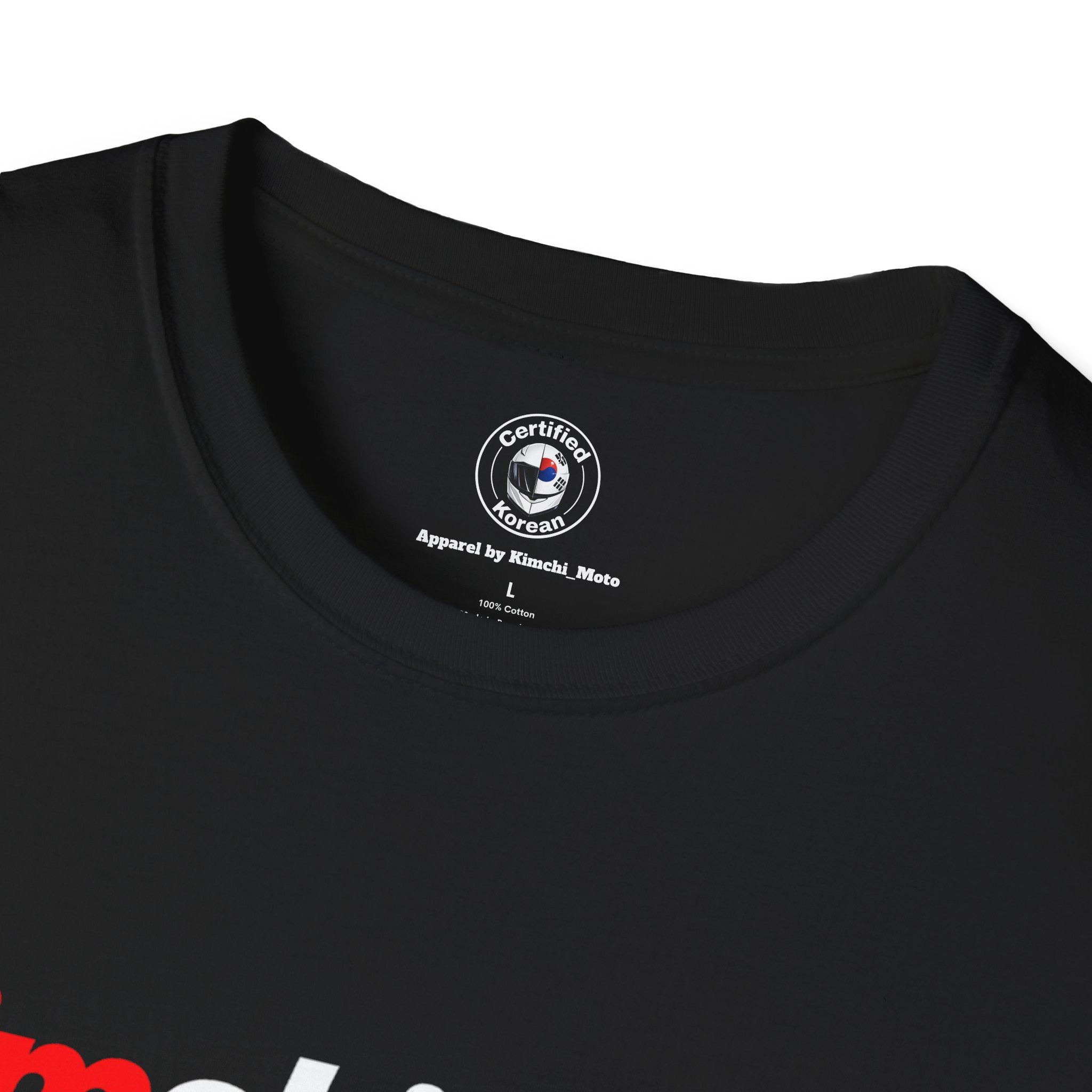 Kimchi Name Tee — “No Kimchi No Rice” Graphic T-Shirt
