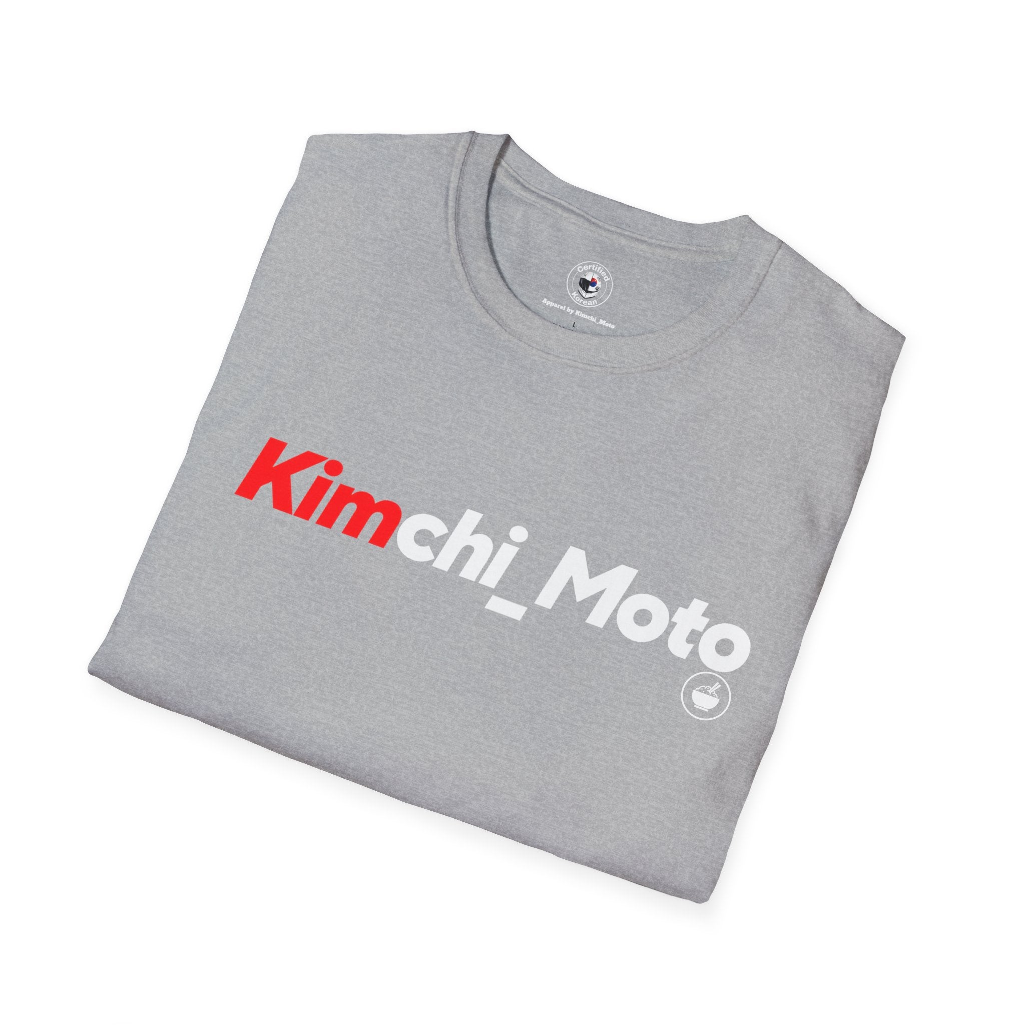 Kimchi Name Tee — “No Kimchi No Rice” Graphic T-Shirt