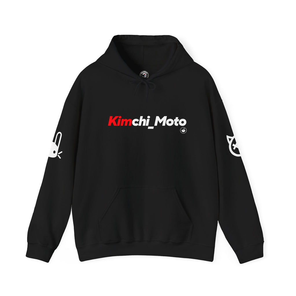 Kimchi Hoodie – 'Less Rice More Kimchi' Graphic Pullover