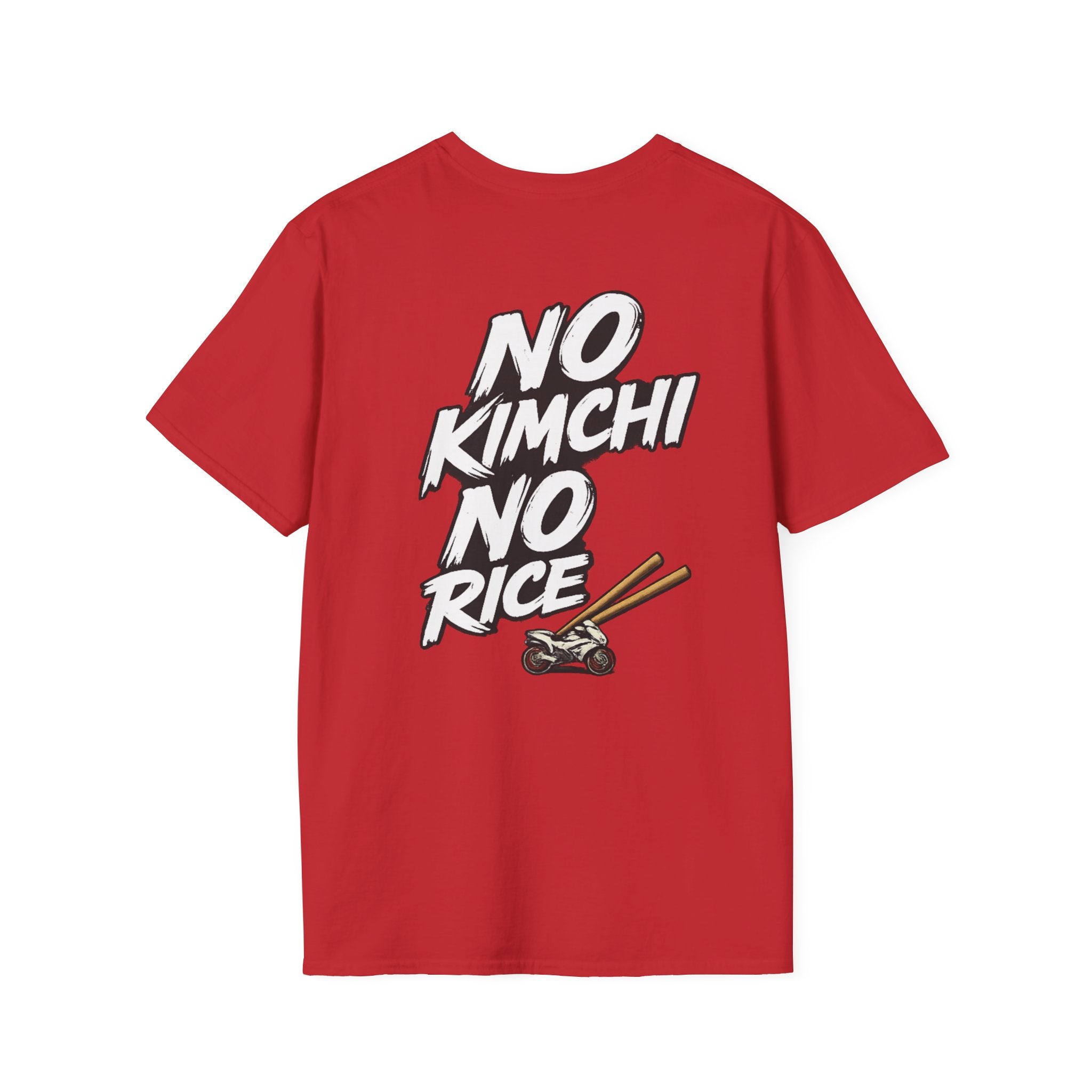 Kimchi Name Tee — “No Kimchi No Rice” Graphic T-Shirt
