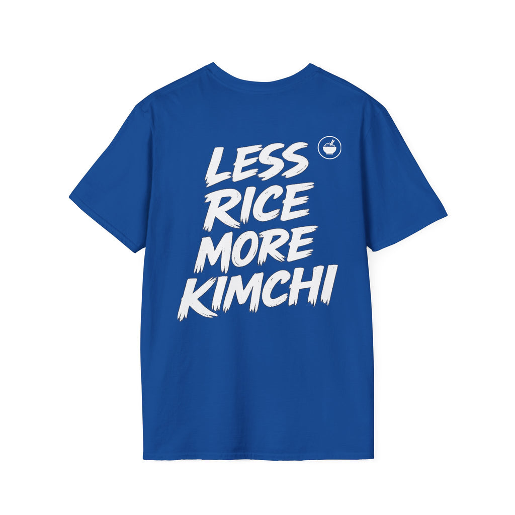 Kimchi T‑Shirt — 'Less Rice More Kimchi' Graphic Tee