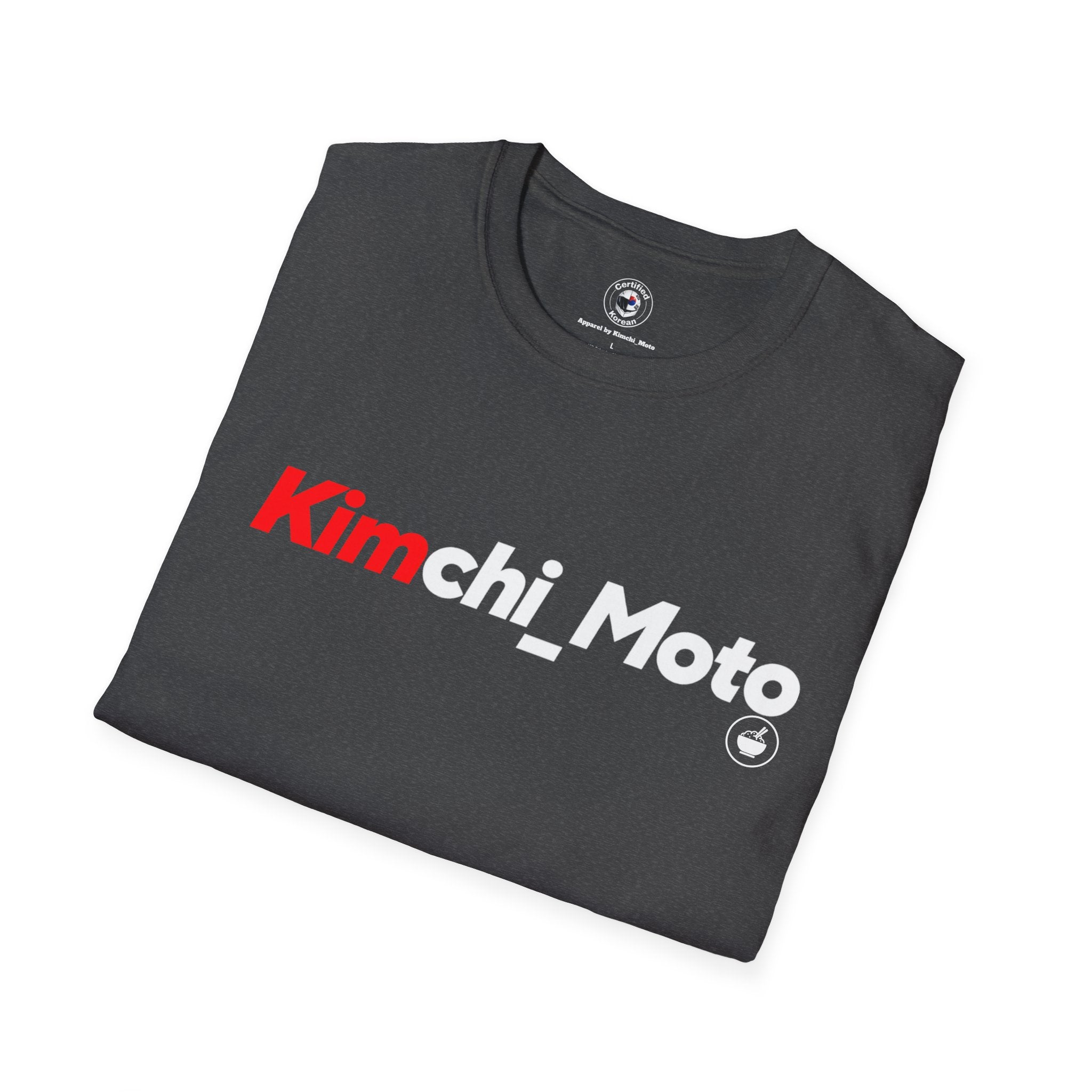 Kimchi Name Tee — “No Kimchi No Rice” Graphic T-Shirt