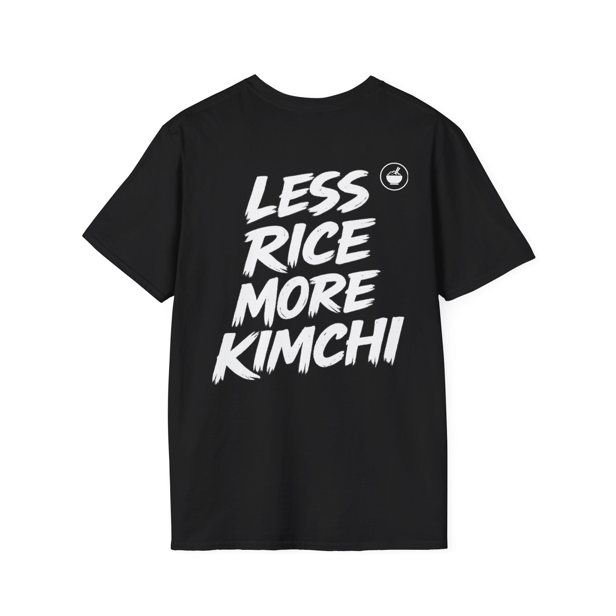 Kimchi T‑Shirt — 'Less Rice More Kimchi' Graphic Tee