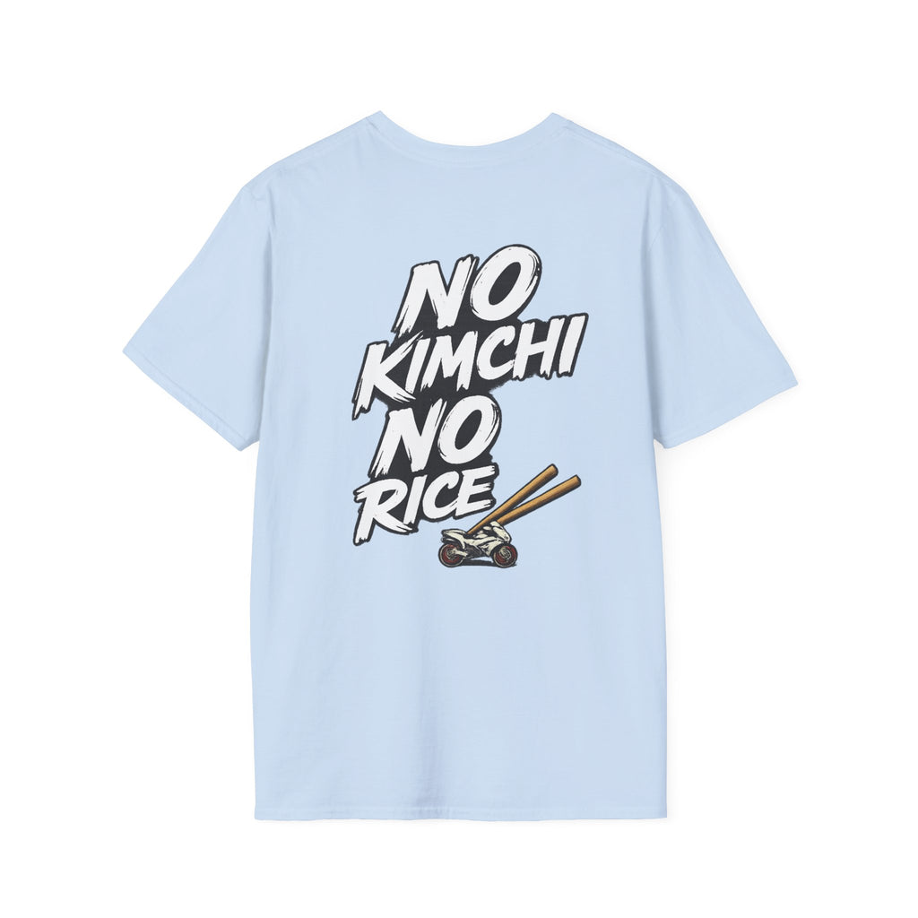 Kimchi Name Tee — “No Kimchi No Rice” Graphic T-Shirt