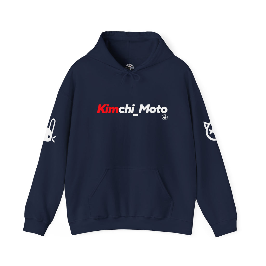 Kimchi Hoodie – 'Less Rice More Kimchi' Graphic Pullover