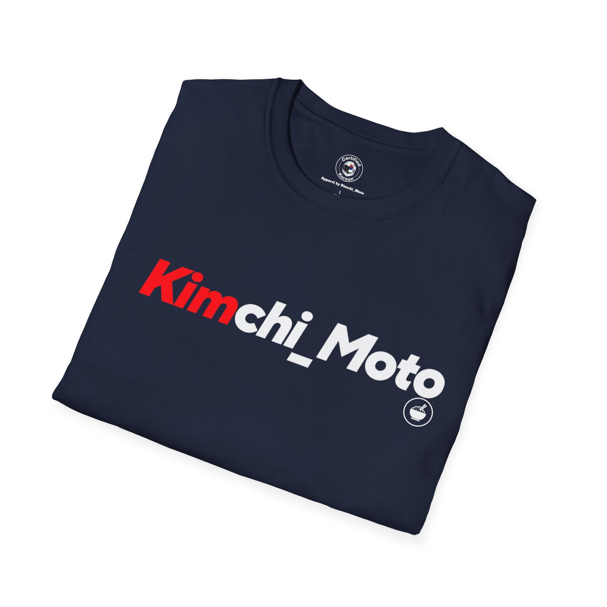 Kimchi Name Tee — “No Kimchi No Rice” Graphic T-Shirt