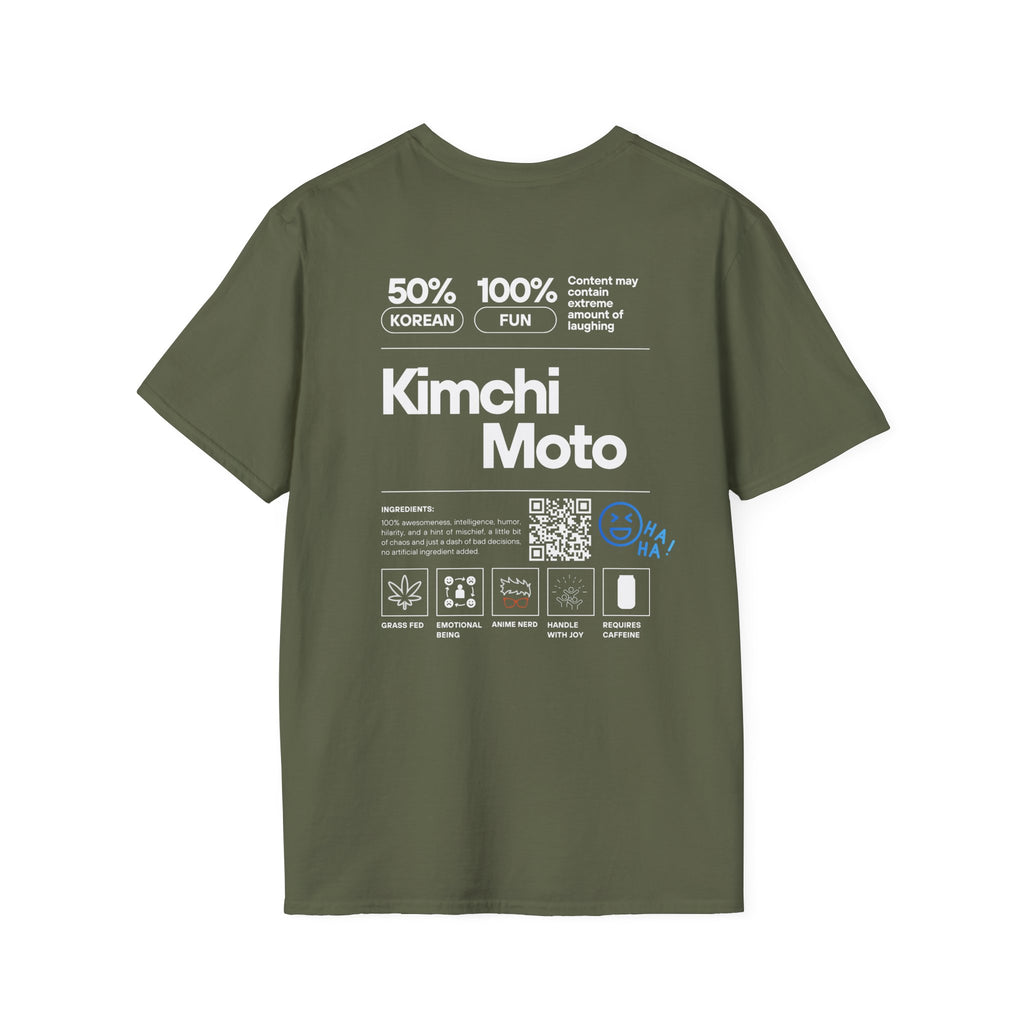 T-Shirt — Kimchi Moto ingredients