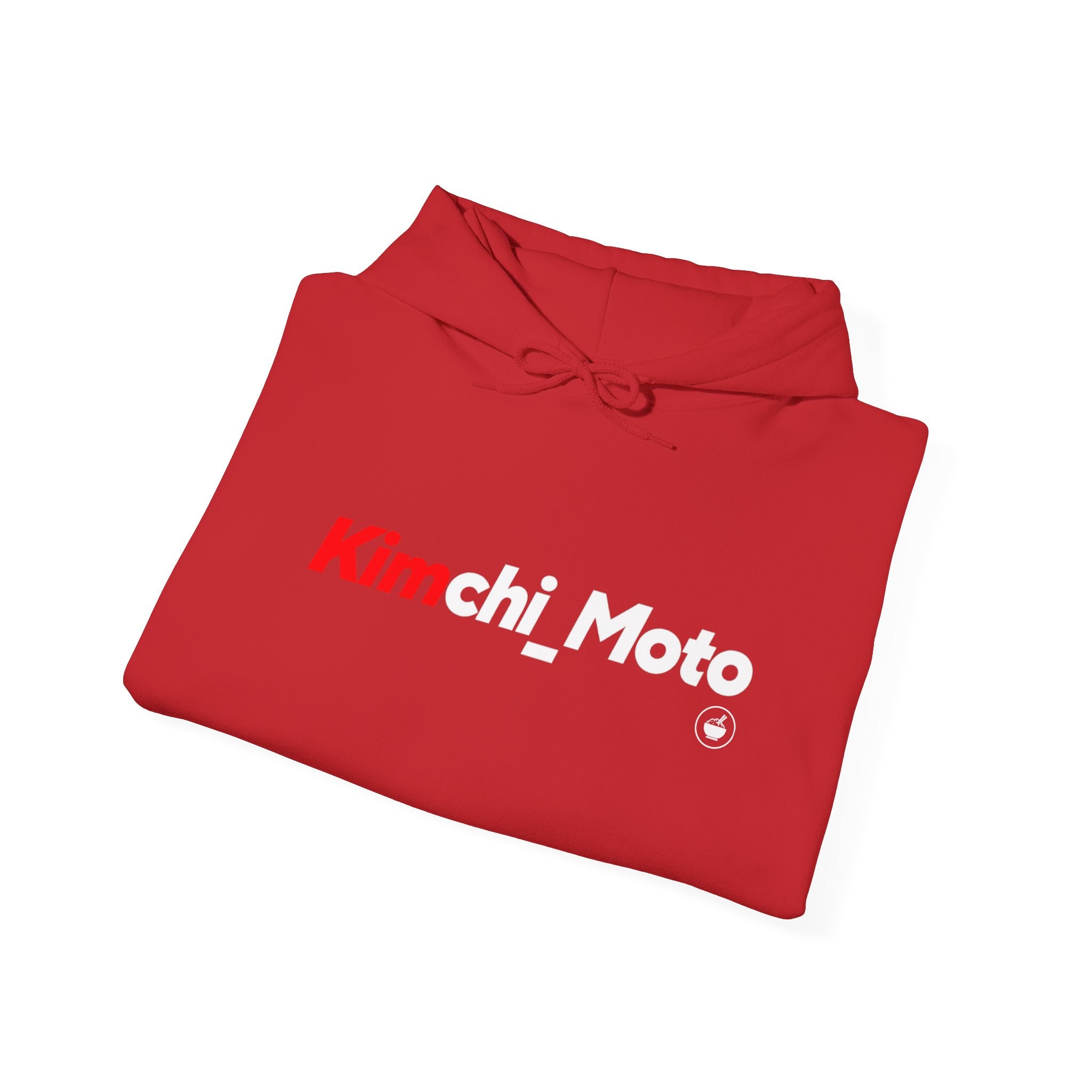 Kimchi Hoodie — "No Kimchi No Rice" Korean Food Graphic Pullover