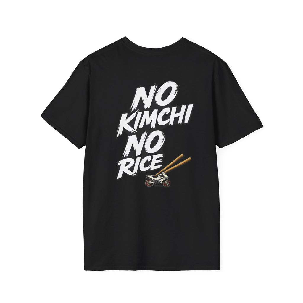 Kimchi Name Tee — “No Kimchi No Rice” Graphic T-Shirt