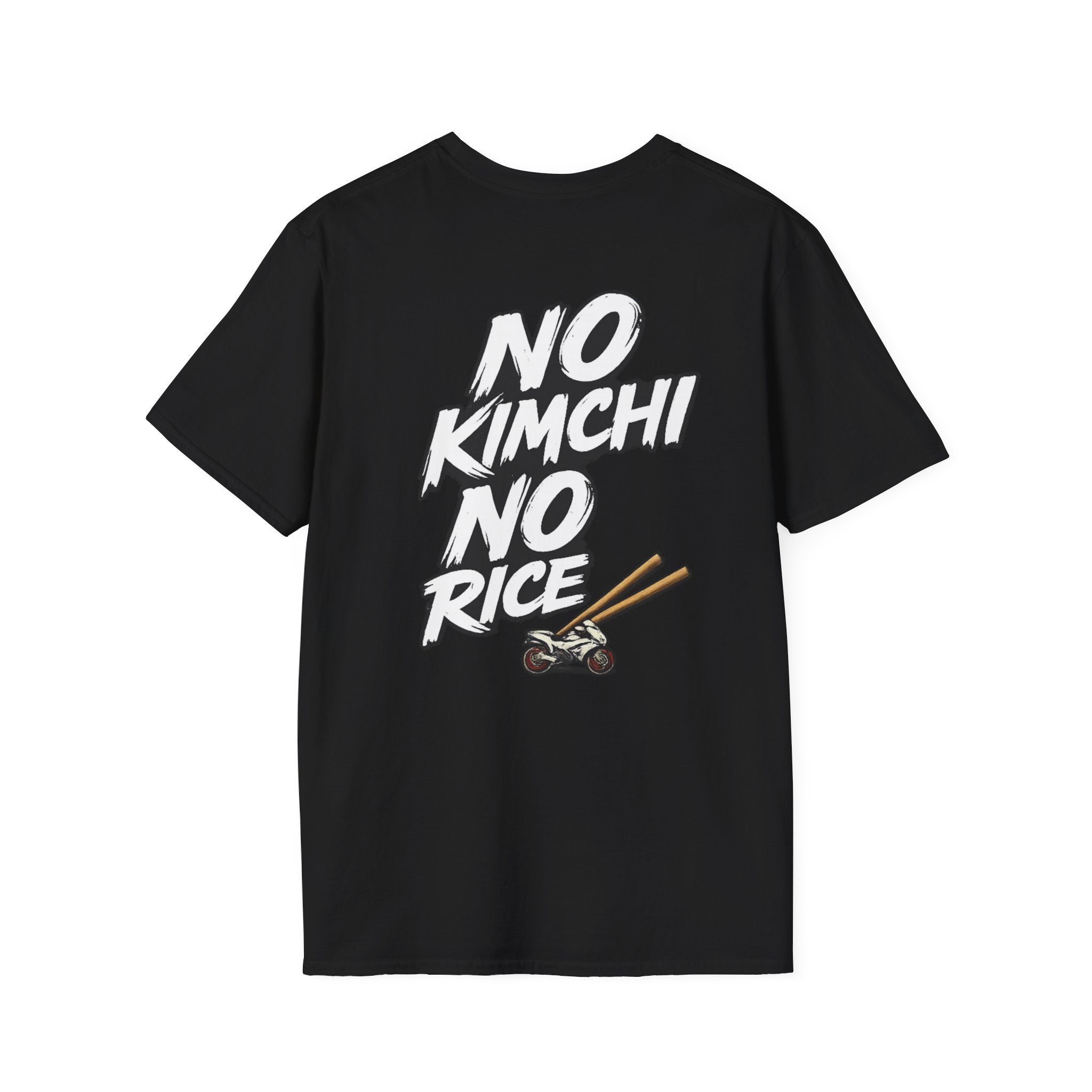 Kimchi Name Tee — “No Kimchi No Rice” Graphic T-Shirt