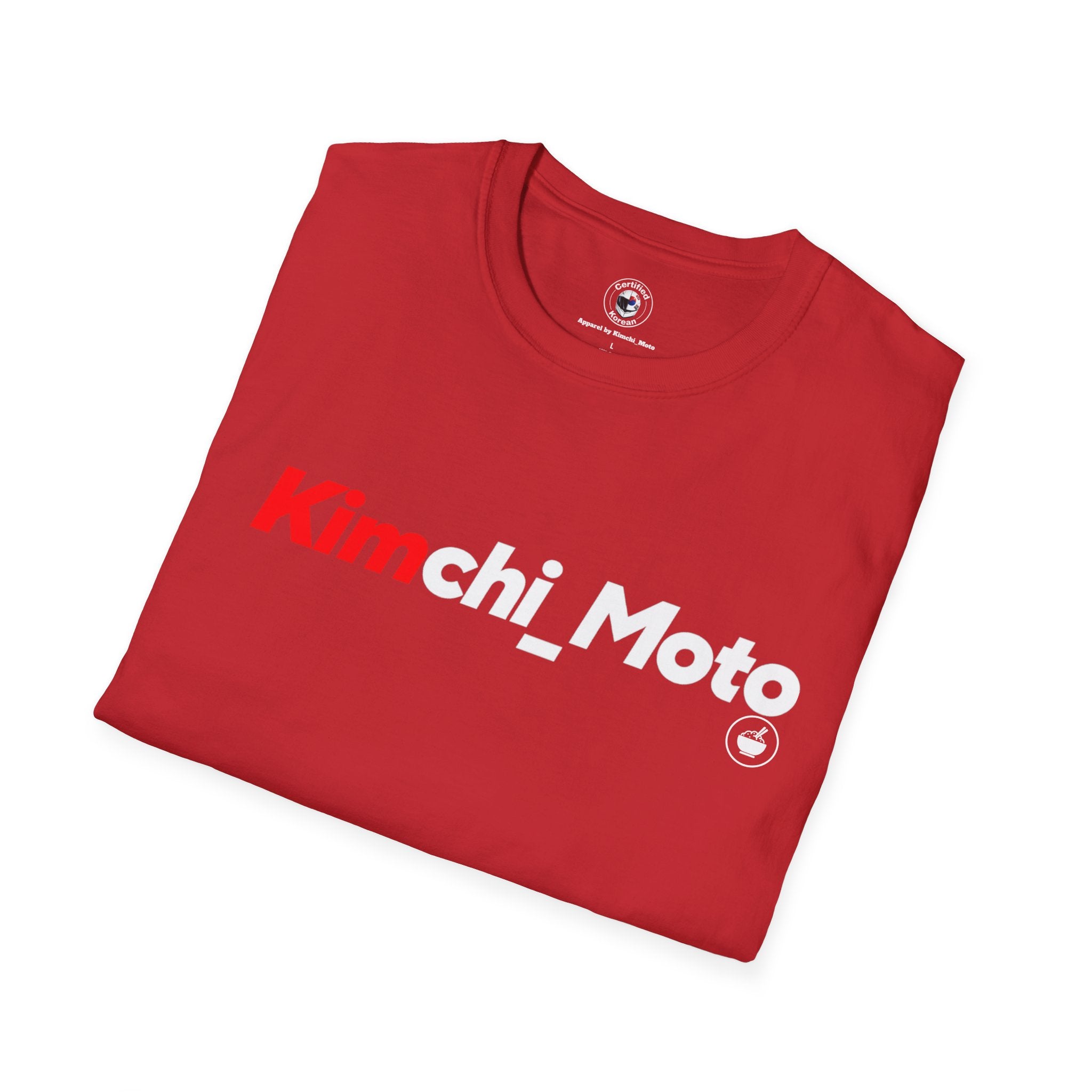 Kimchi Name Tee — “No Kimchi No Rice” Graphic T-Shirt