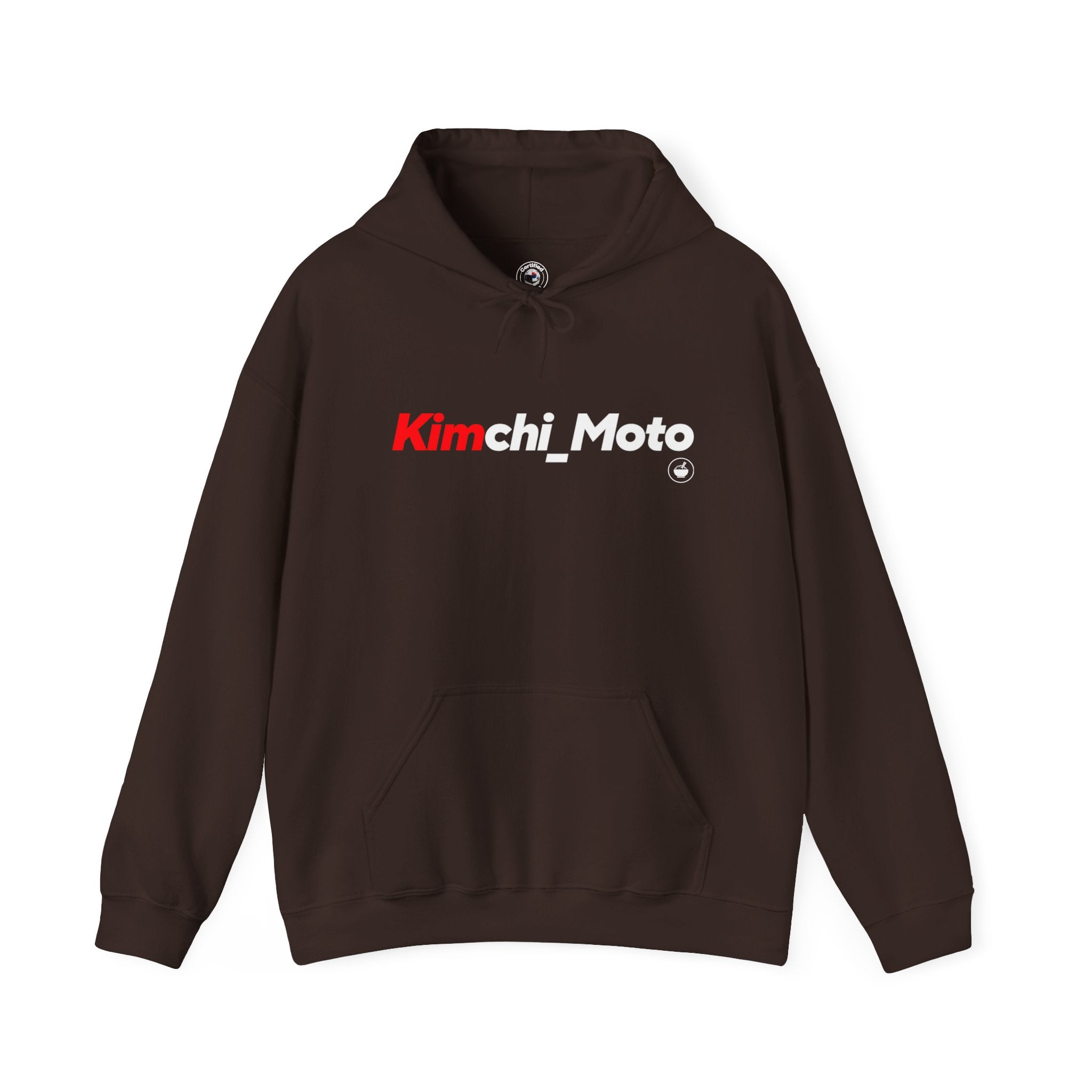 Kimchi Hoodie — "No Kimchi No Rice" Korean Food Graphic Pullover