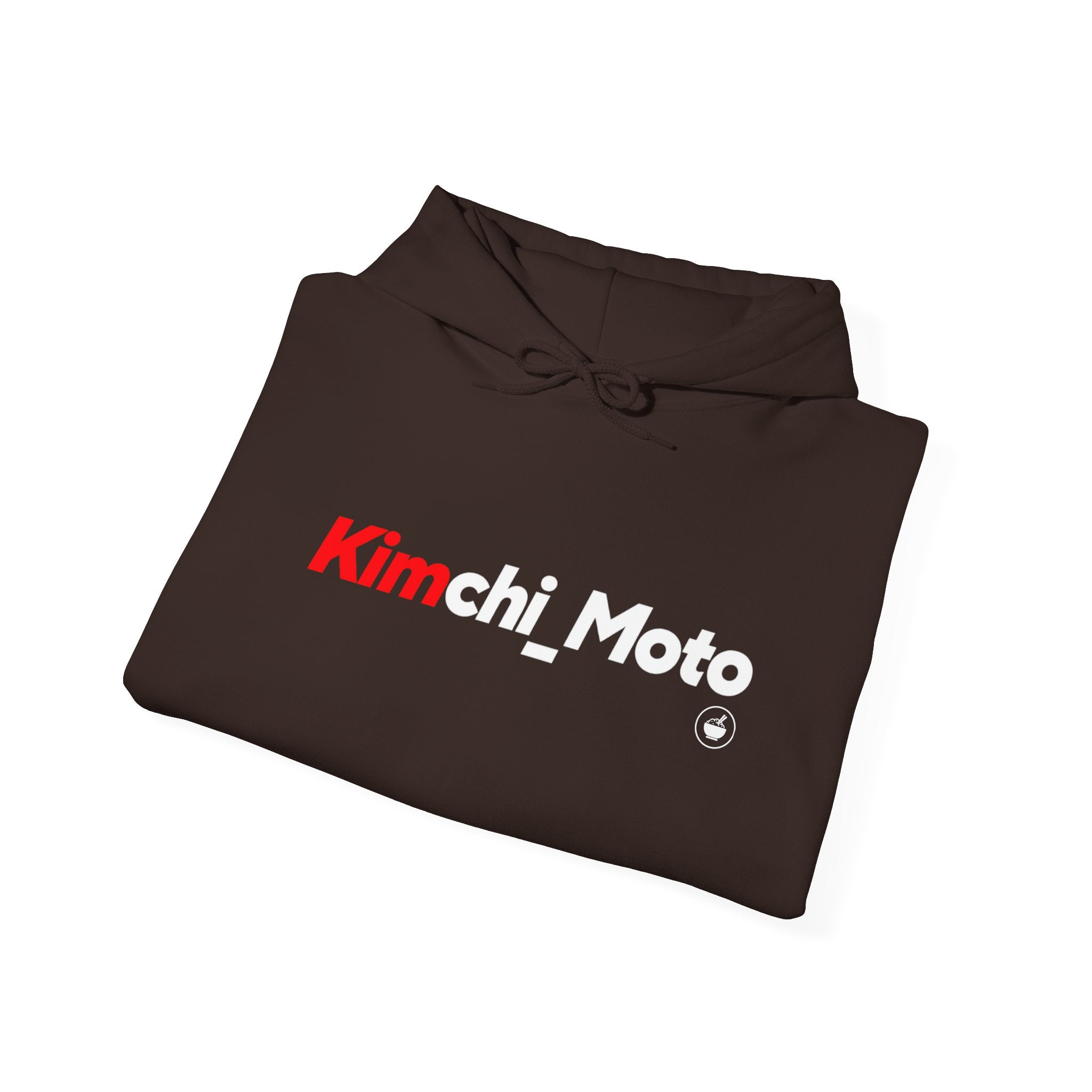 Kimchi Hoodie — "No Kimchi No Rice" Korean Food Graphic Pullover