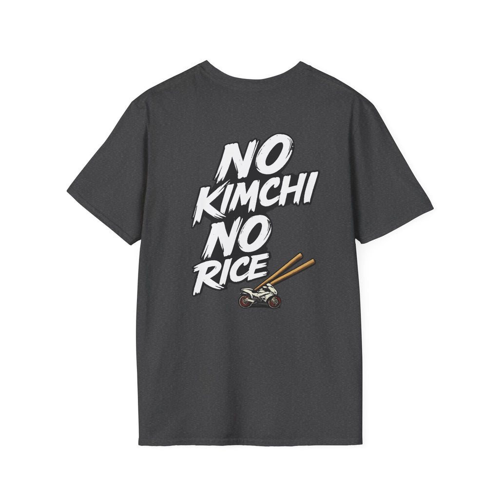 Kimchi Name Tee — “No Kimchi No Rice” Graphic T-Shirt