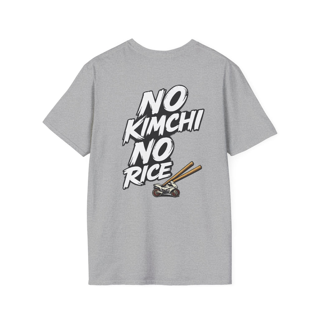 Kimchi Name Tee — “No Kimchi No Rice” Graphic T-Shirt