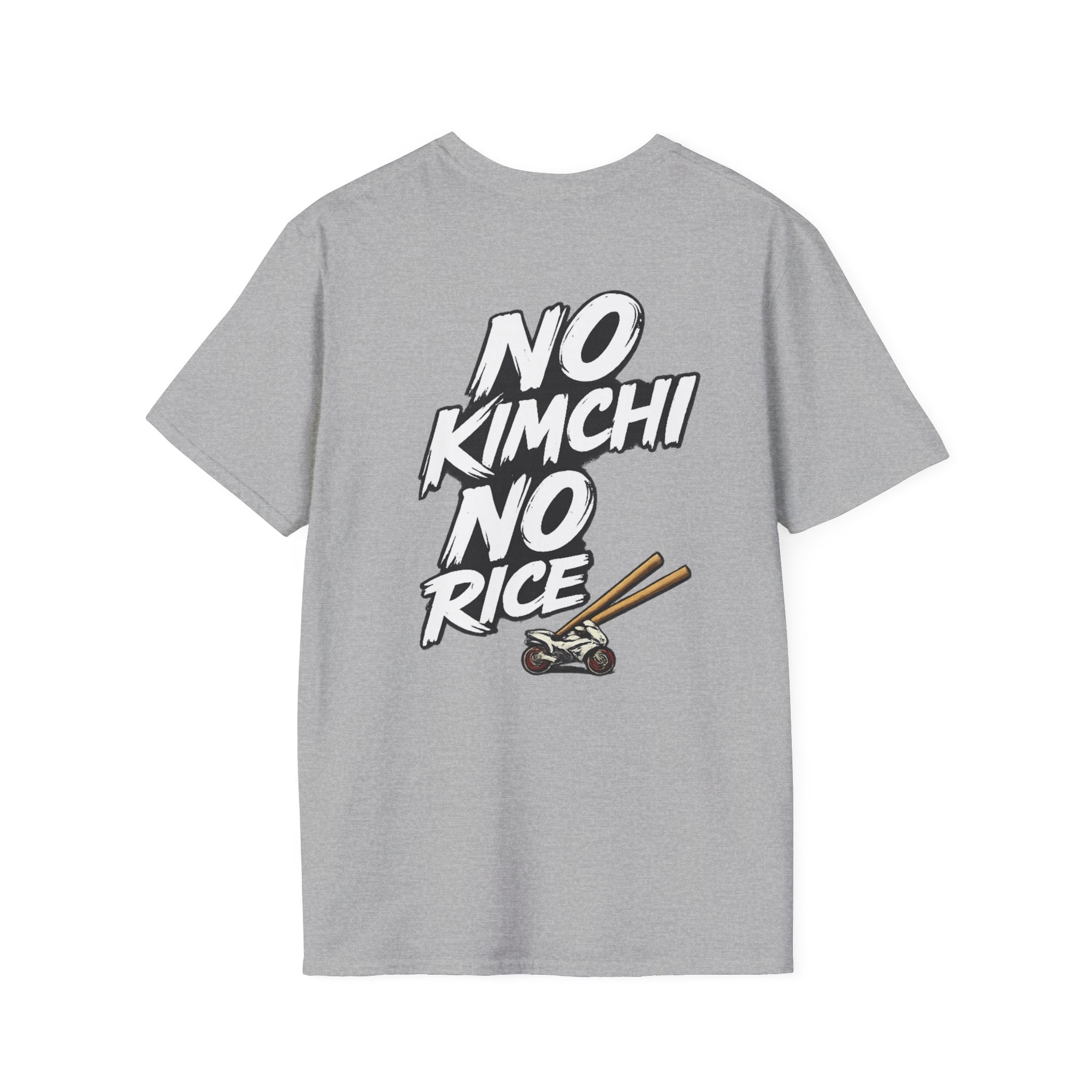 Kimchi Name Tee — “No Kimchi No Rice” Graphic T-Shirt