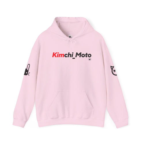 Kimchi Moto Limited Time Hoodie — "No Kimchi No Rice" Pink K-Pop Streetwear Hoodie