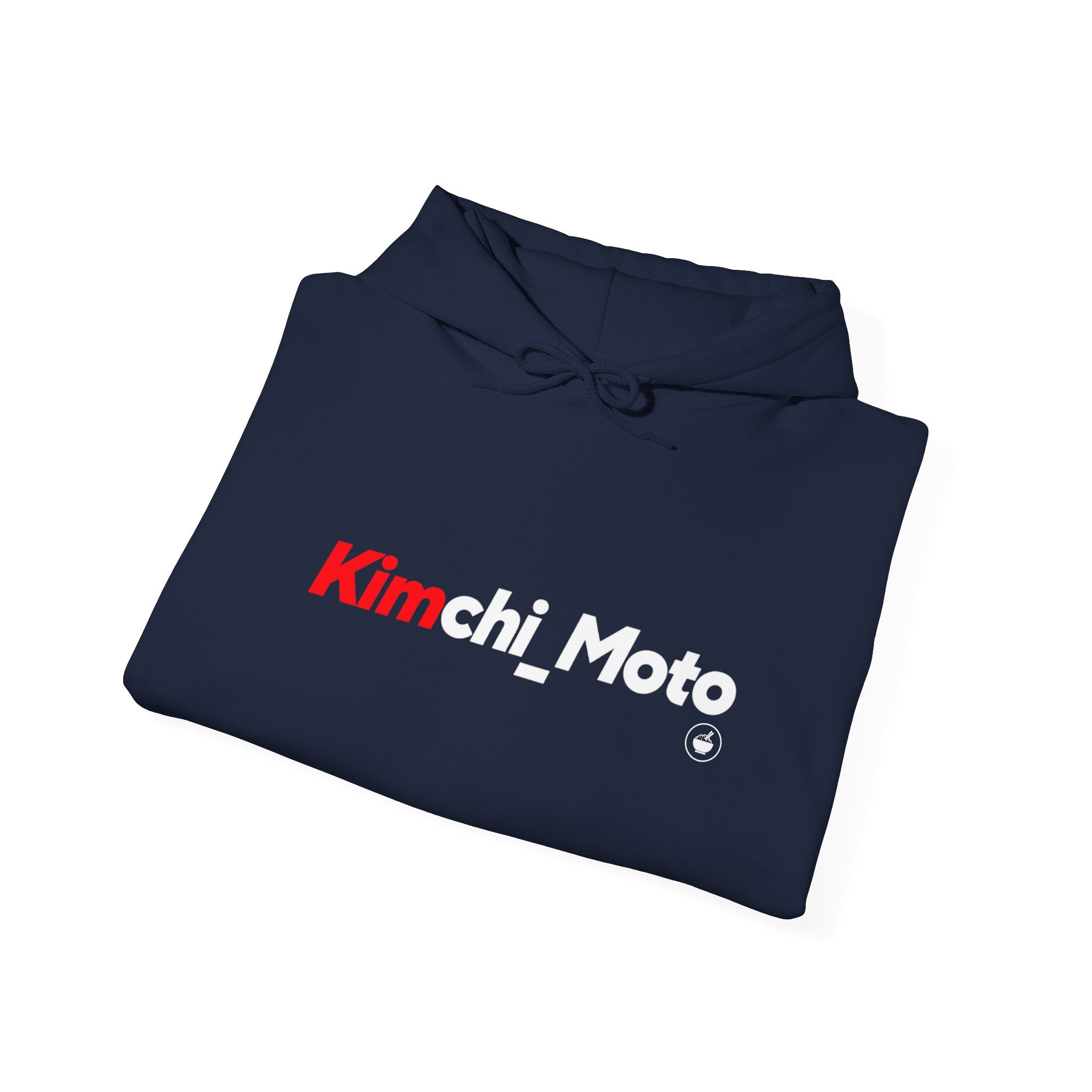 Kimchi Hoodie – 'Less Rice More Kimchi' Graphic Pullover