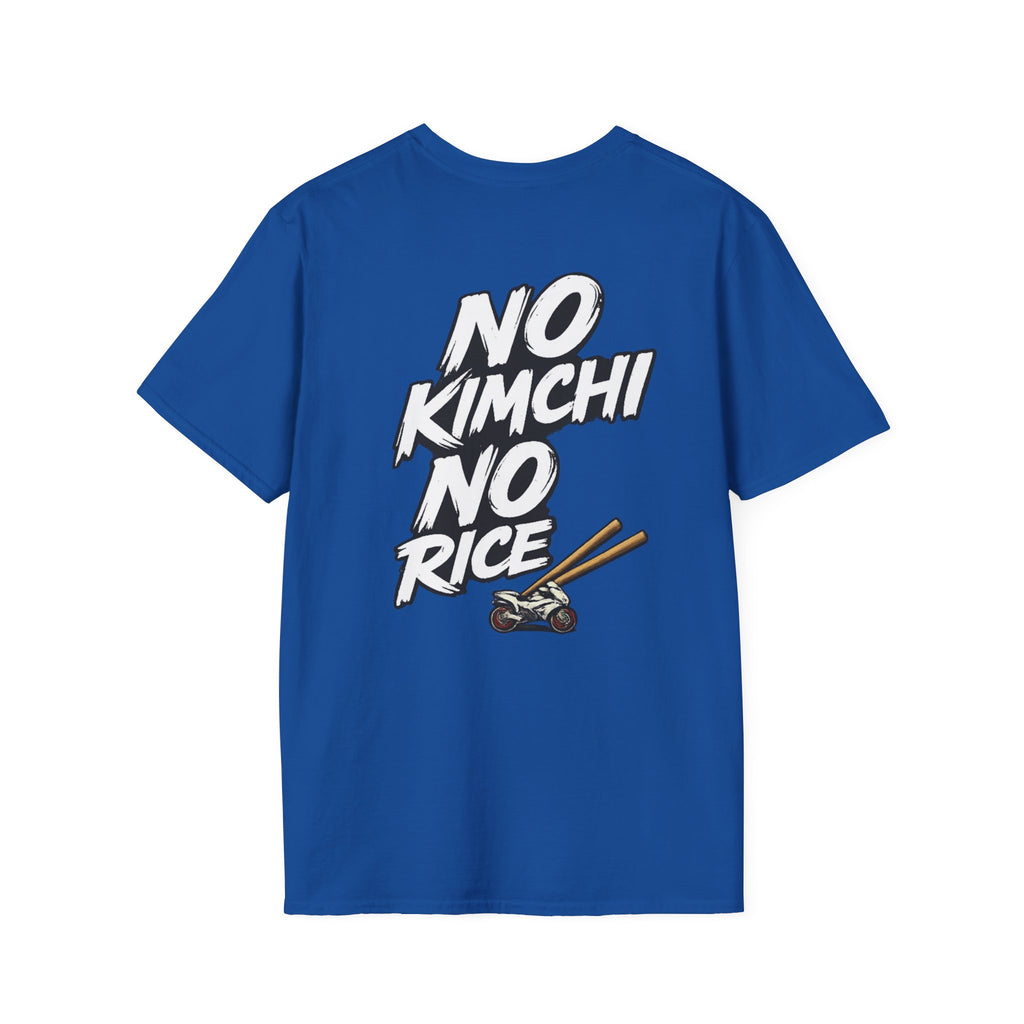 Kimchi Name Tee — “No Kimchi No Rice” Graphic T-Shirt