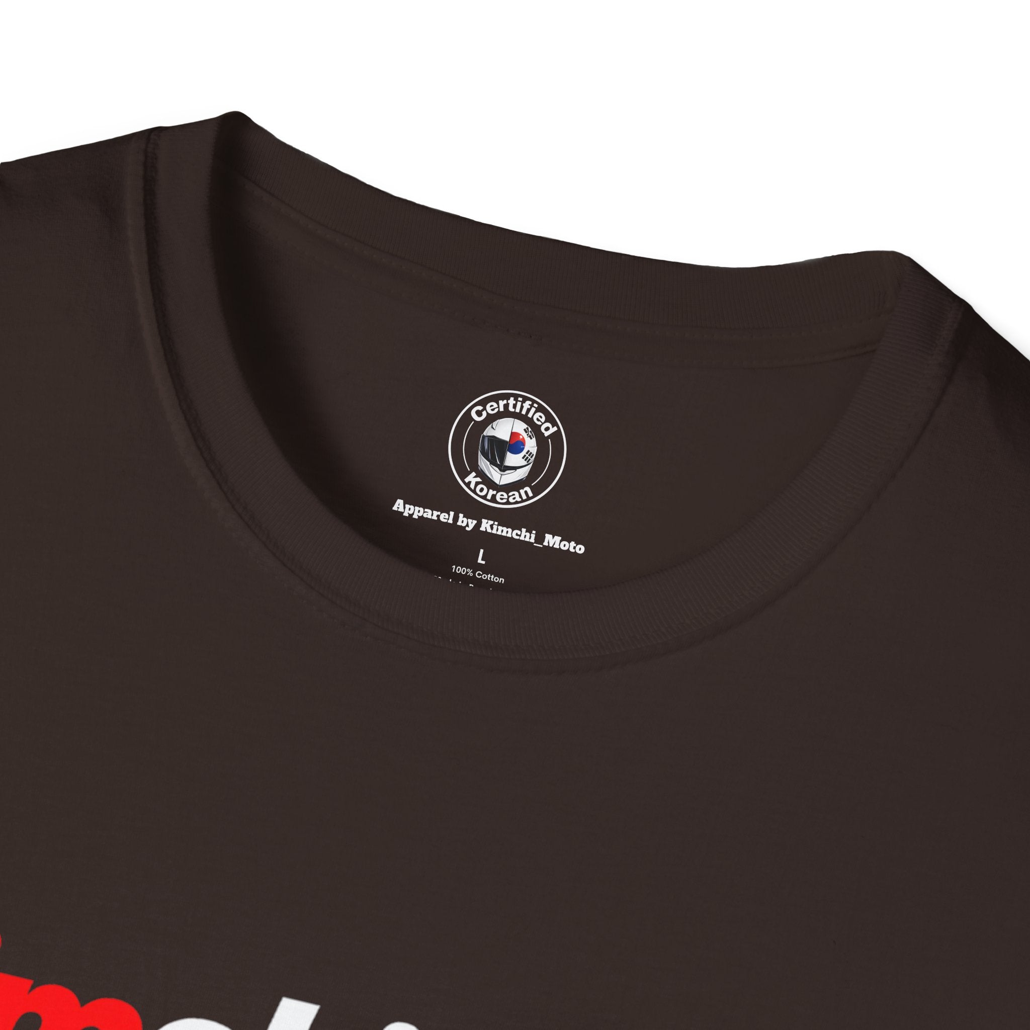 Kimchi Name Tee — “No Kimchi No Rice” Graphic T-Shirt