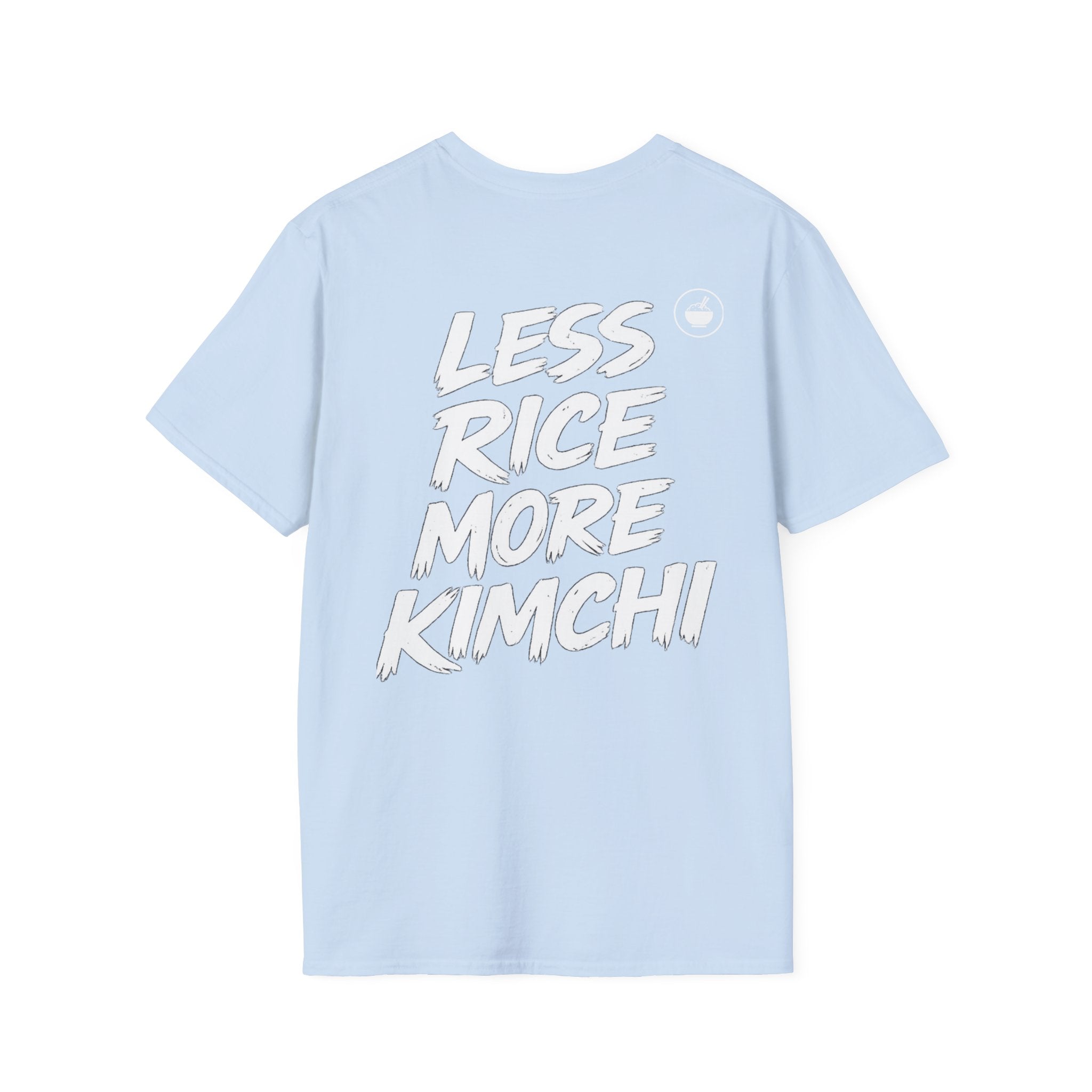 Kimchi T‑Shirt — 'Less Rice More Kimchi' Graphic Tee