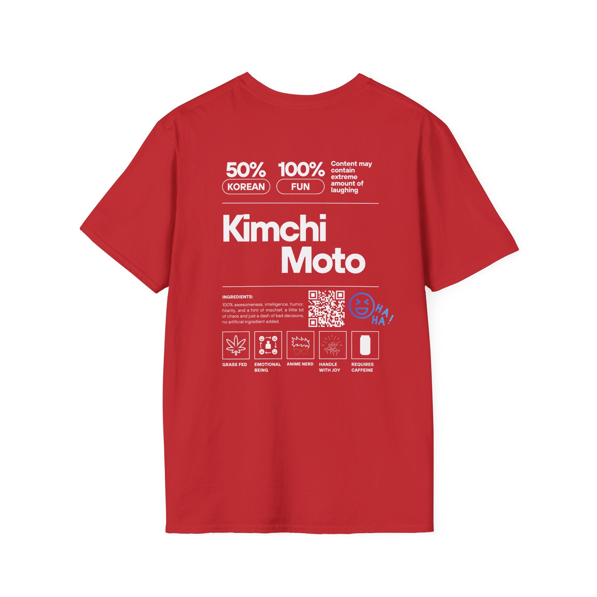 T-Shirt — Kimchi Moto ingredients