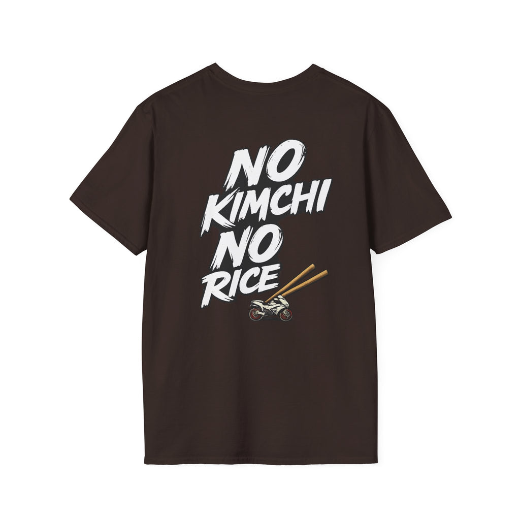 Kimchi Name Tee — “No Kimchi No Rice” Graphic T-Shirt