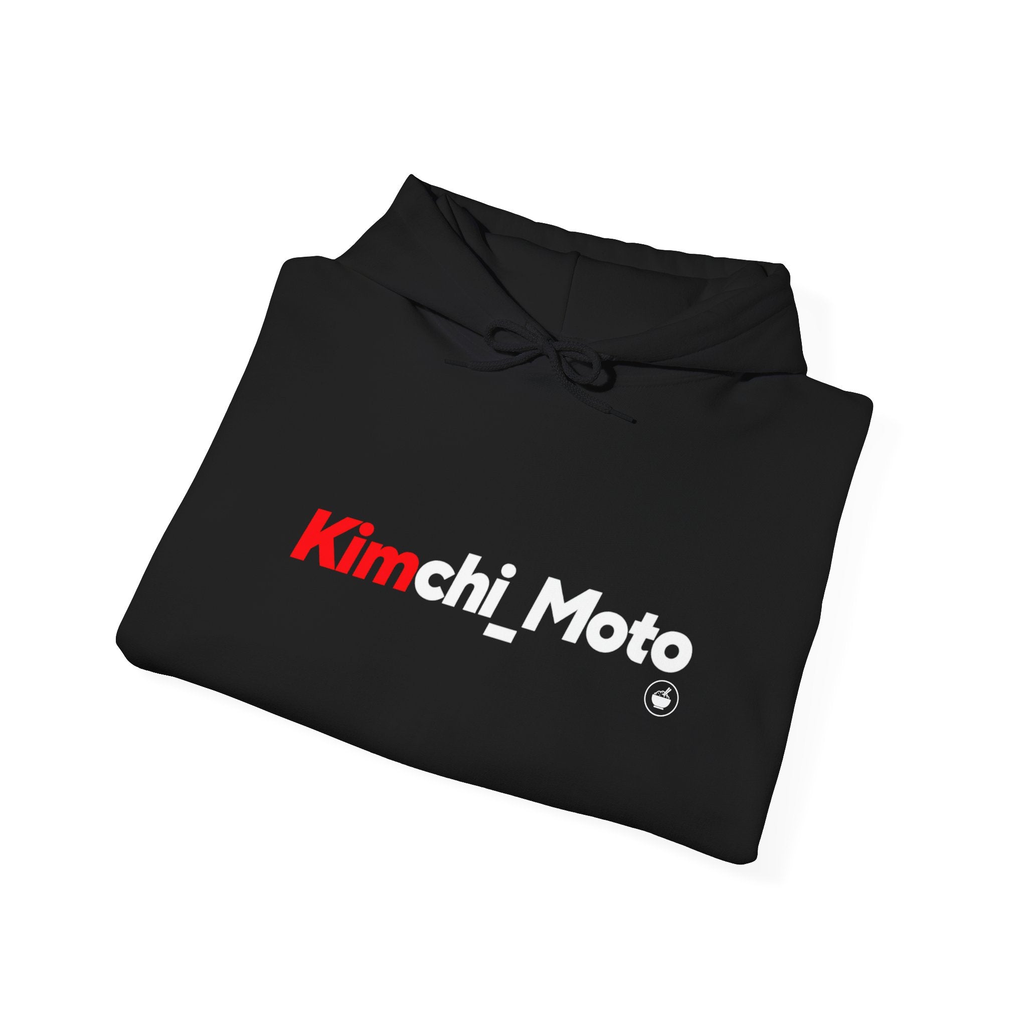 Kimchi Hoodie – 'Less Rice More Kimchi' Graphic Pullover